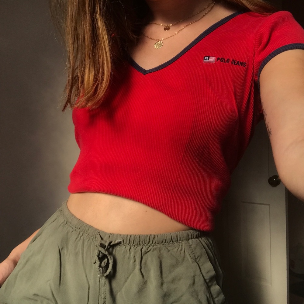 red american/usa top!💘